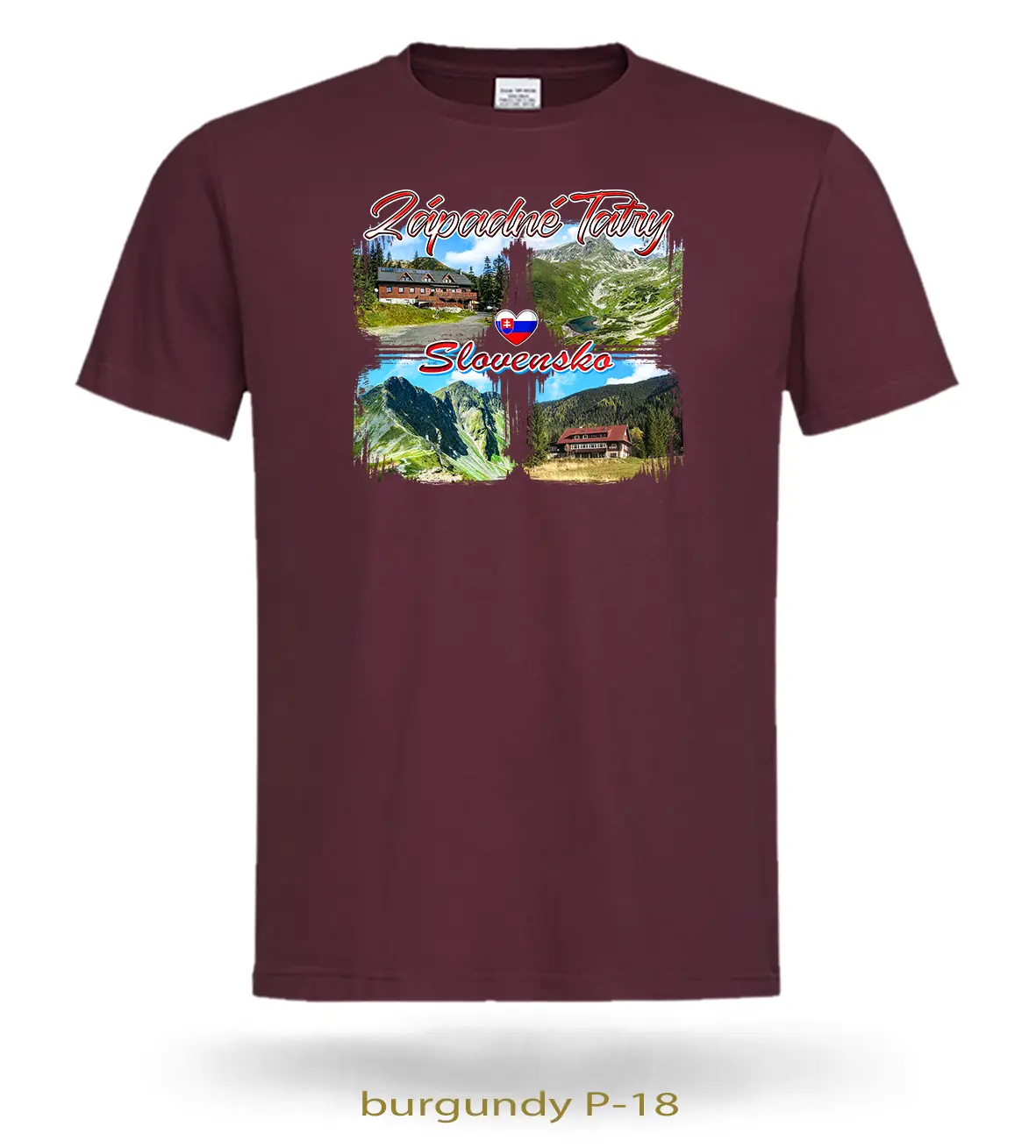 Trička pánske ZÁPADNÉ TATRY